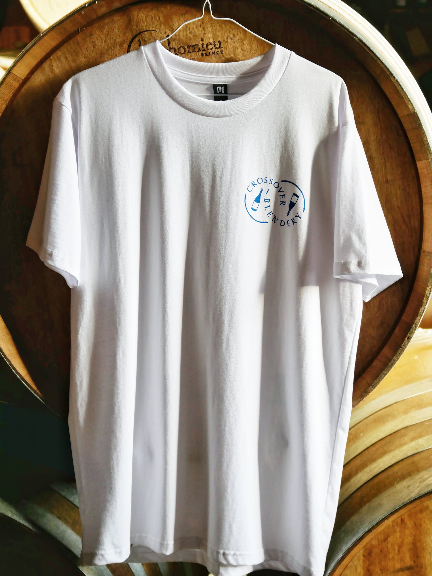 Classic Tee - White/Blue