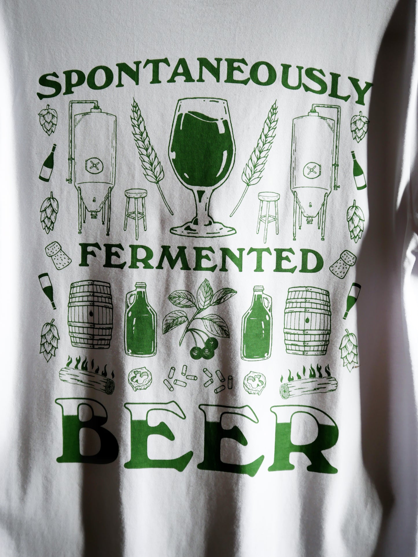 Classic Tee - White/Green