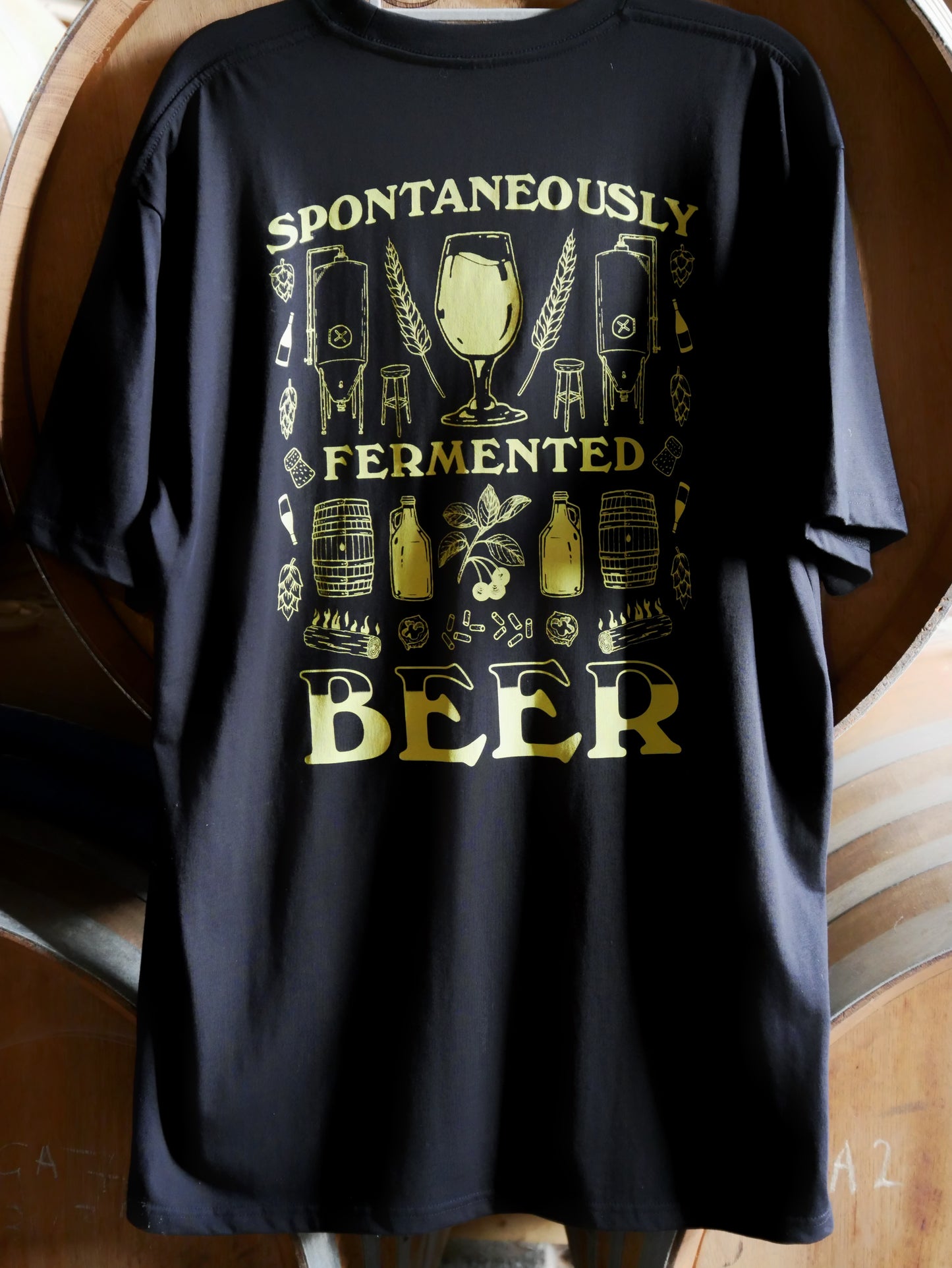 Classic Tee - Black/Yellow