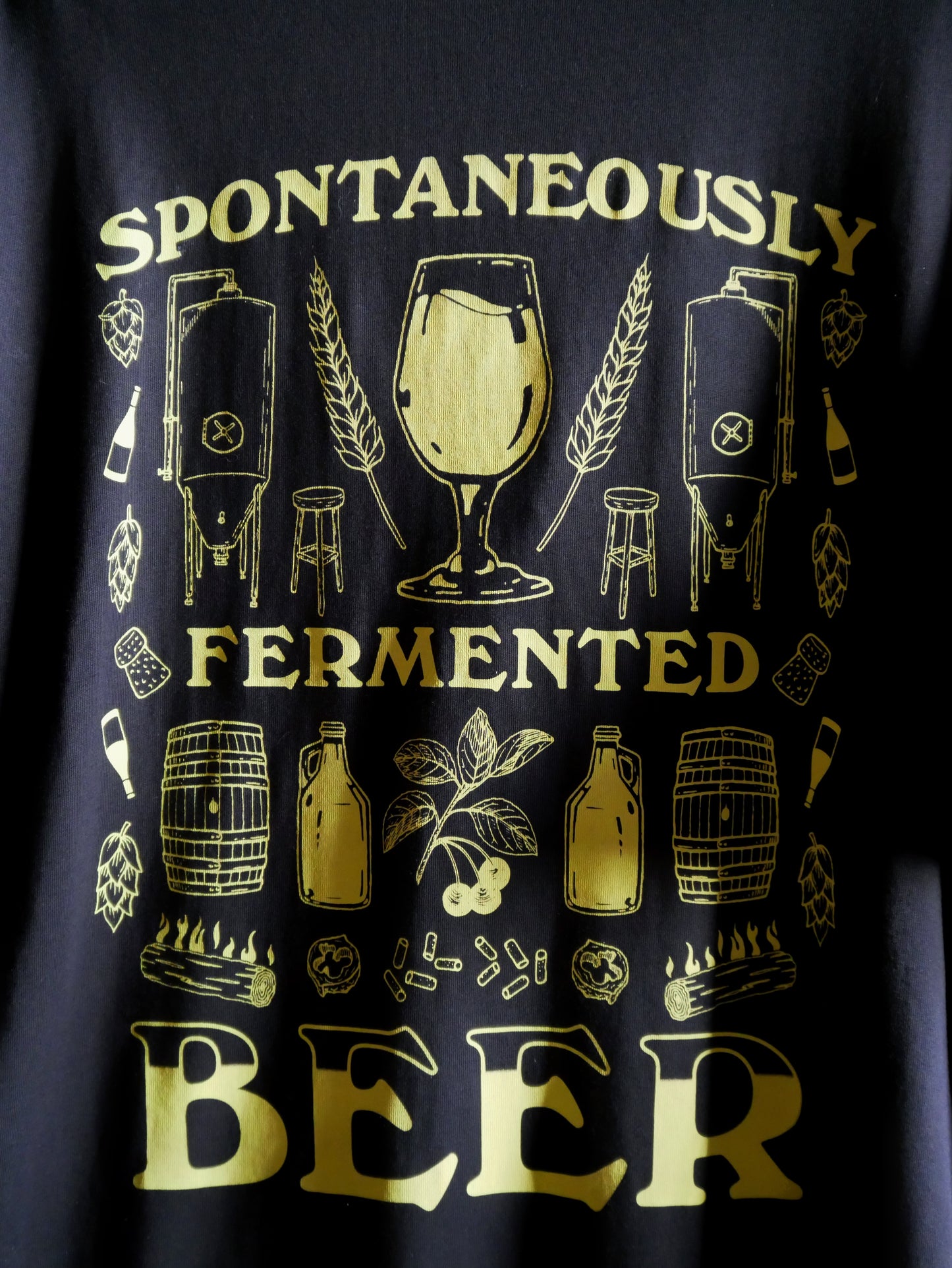 Classic Tee - Black/Yellow
