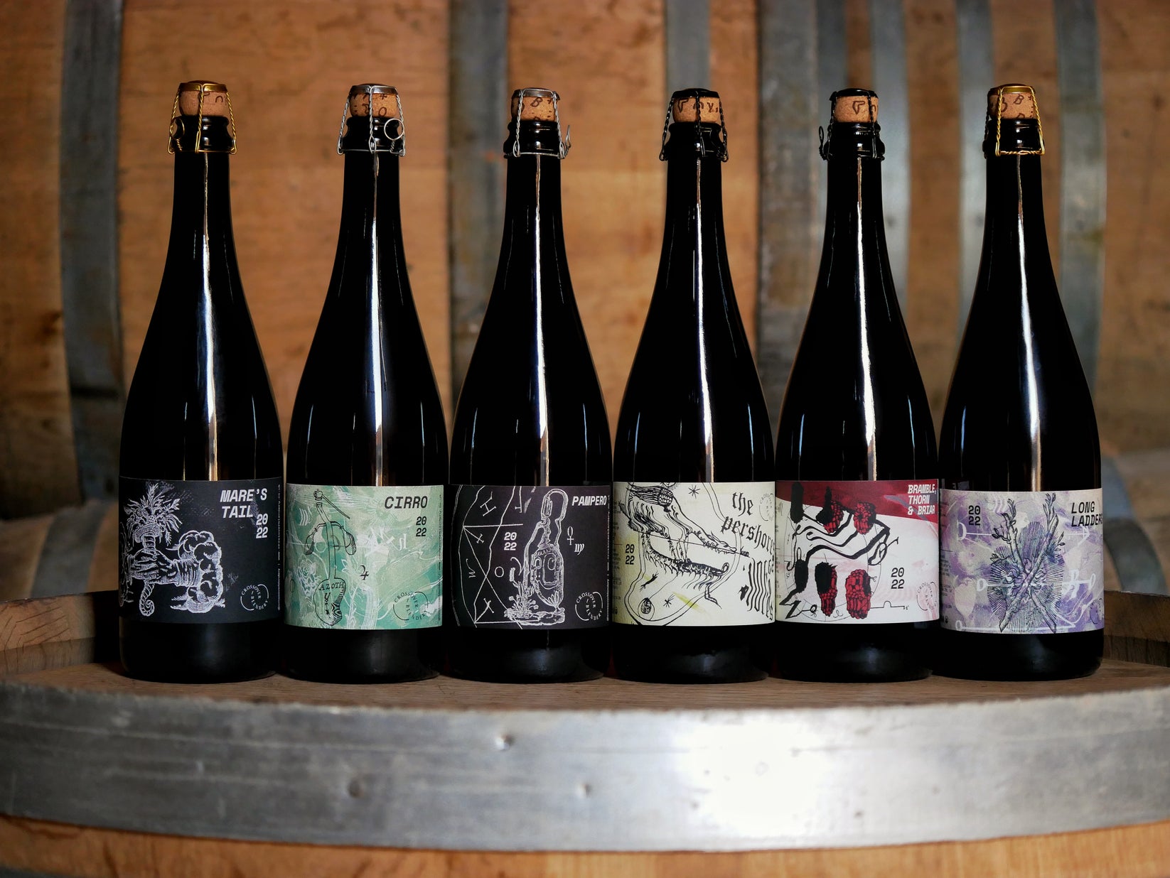 Mixed Case of 6 Beers (75cl) Crossover Blendery