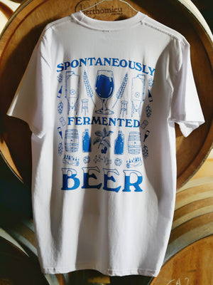 Classic Tee - White/Blue