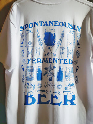 Classic Tee - White/Blue