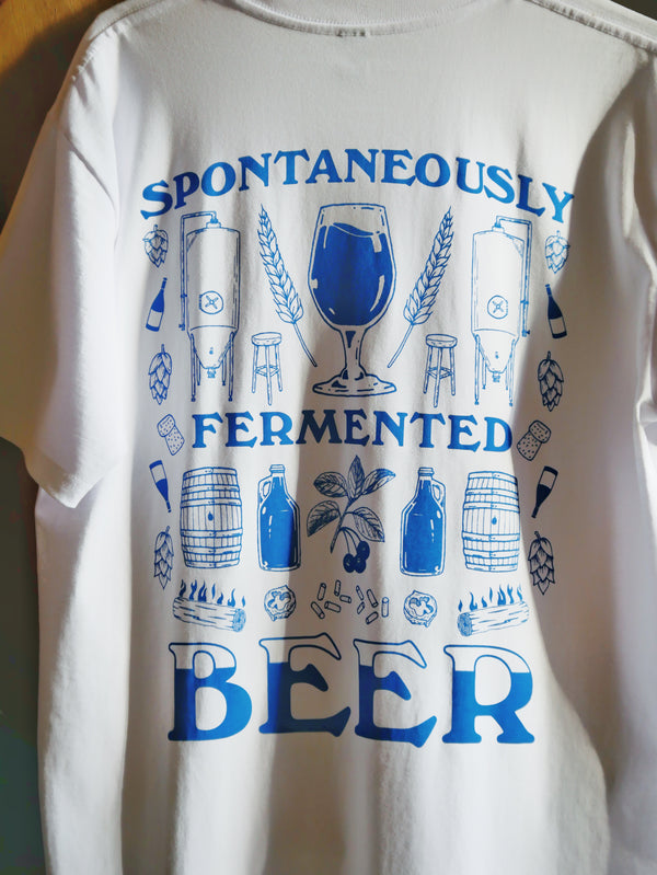 Classic Tee - White/Blue