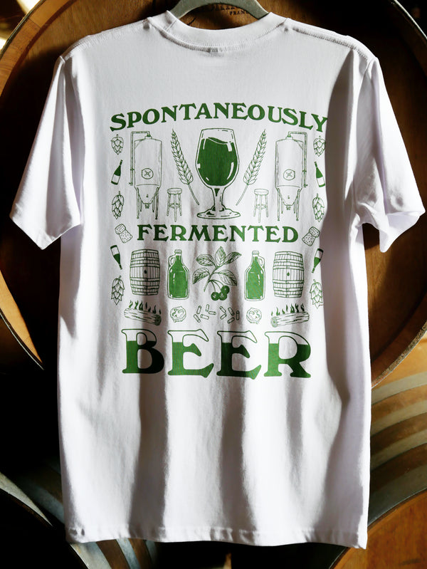 Classic Tee - White/Green